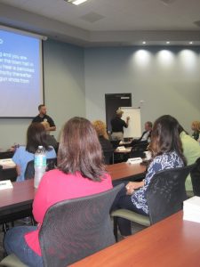 active shooter incident demonstration during Guardian Defense's active shooter training for colleges and universities